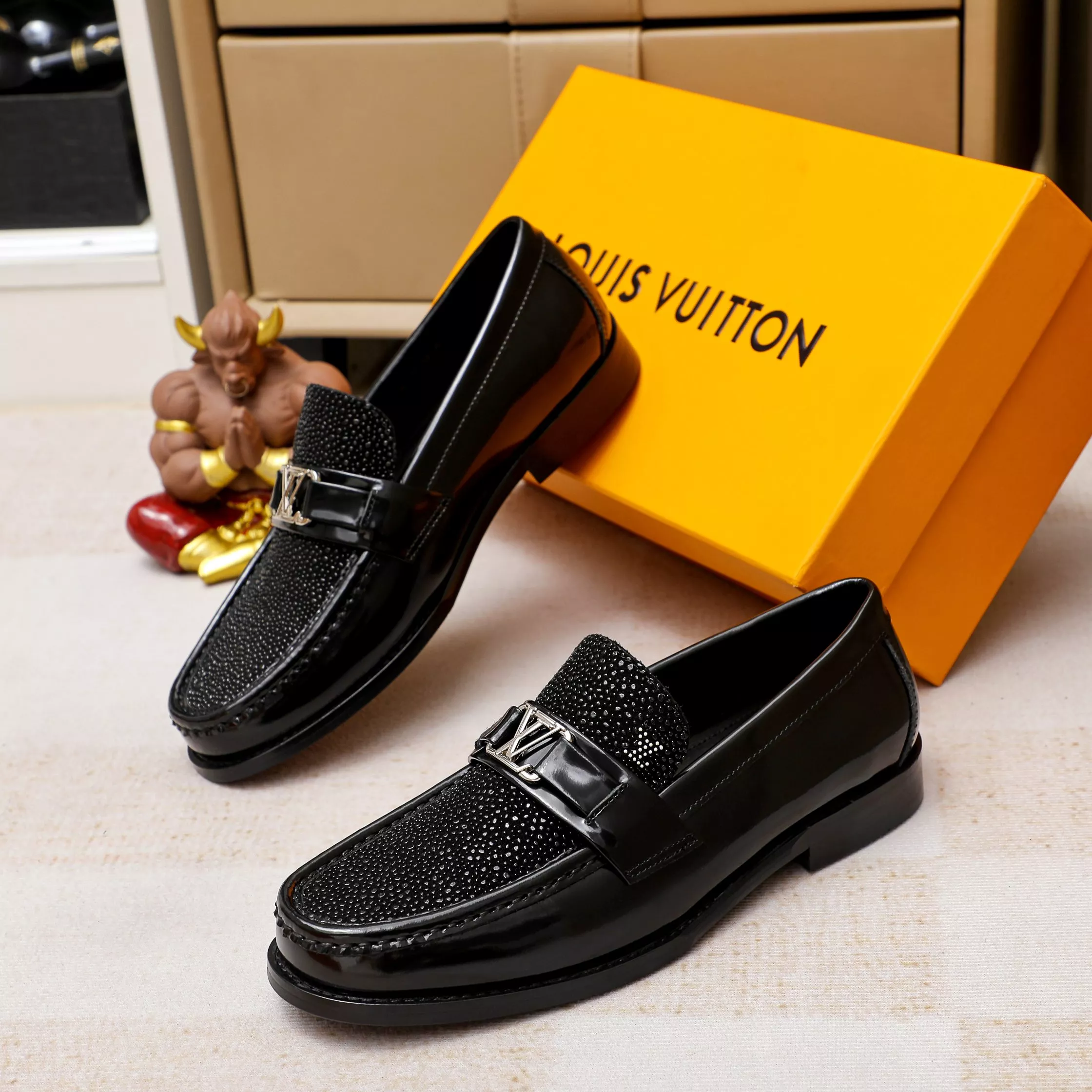 Trendsetting 7404 Louis Vuitton LV Oxfords Shoes For Men