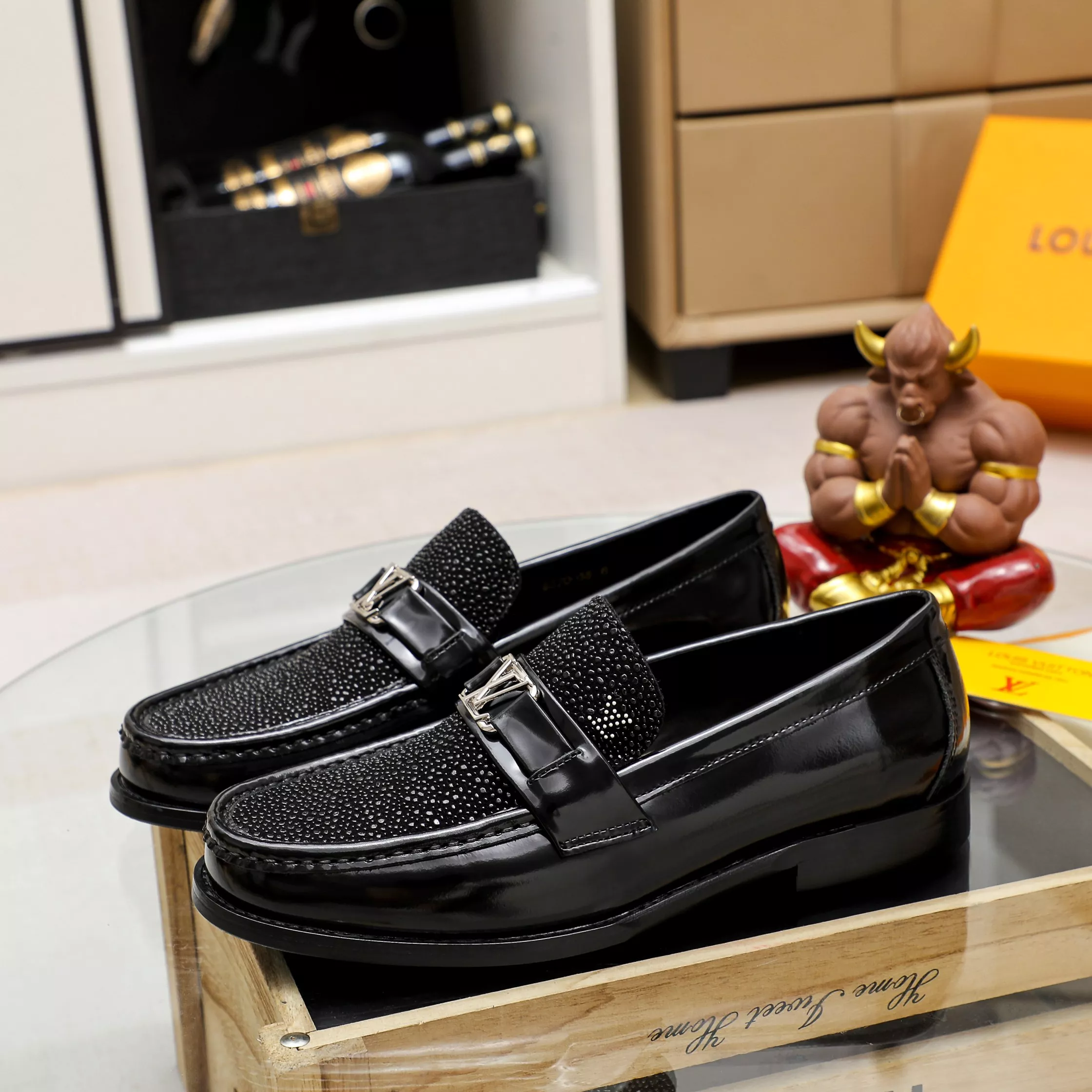Trendsetting 7404 Louis Vuitton LV Oxfords Shoes For Men