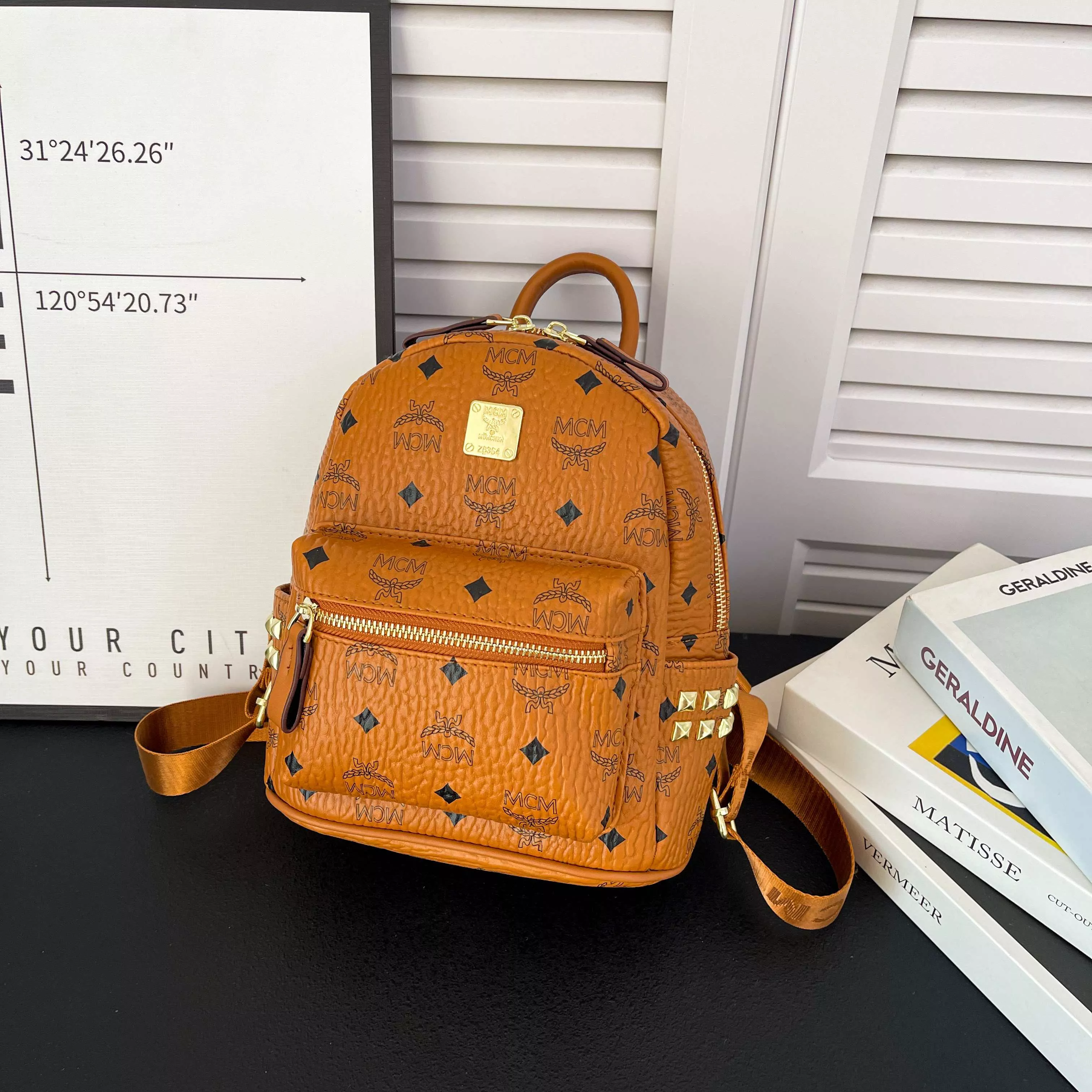 Trendsetting 7437 MCM Backpacks For Women