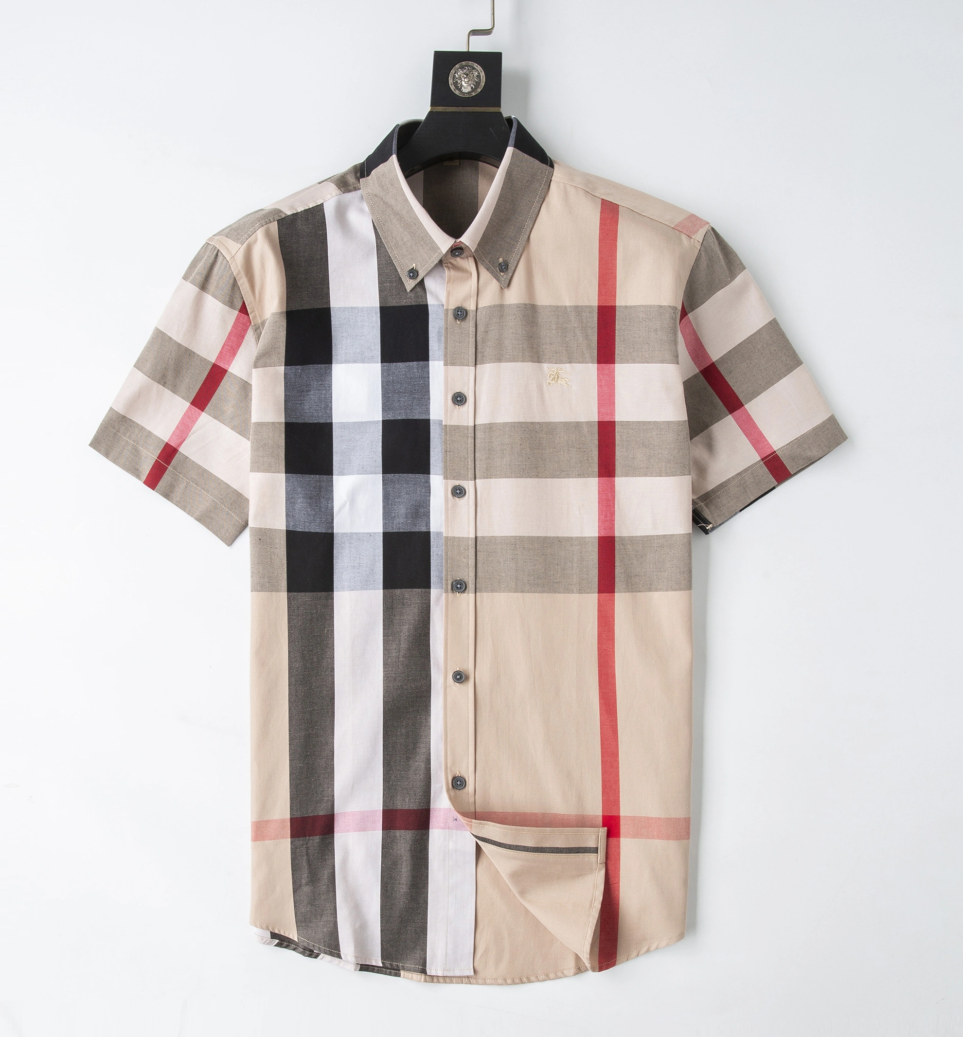Trendsetting 7549 Burberry Shirts Short Sleeved For Men