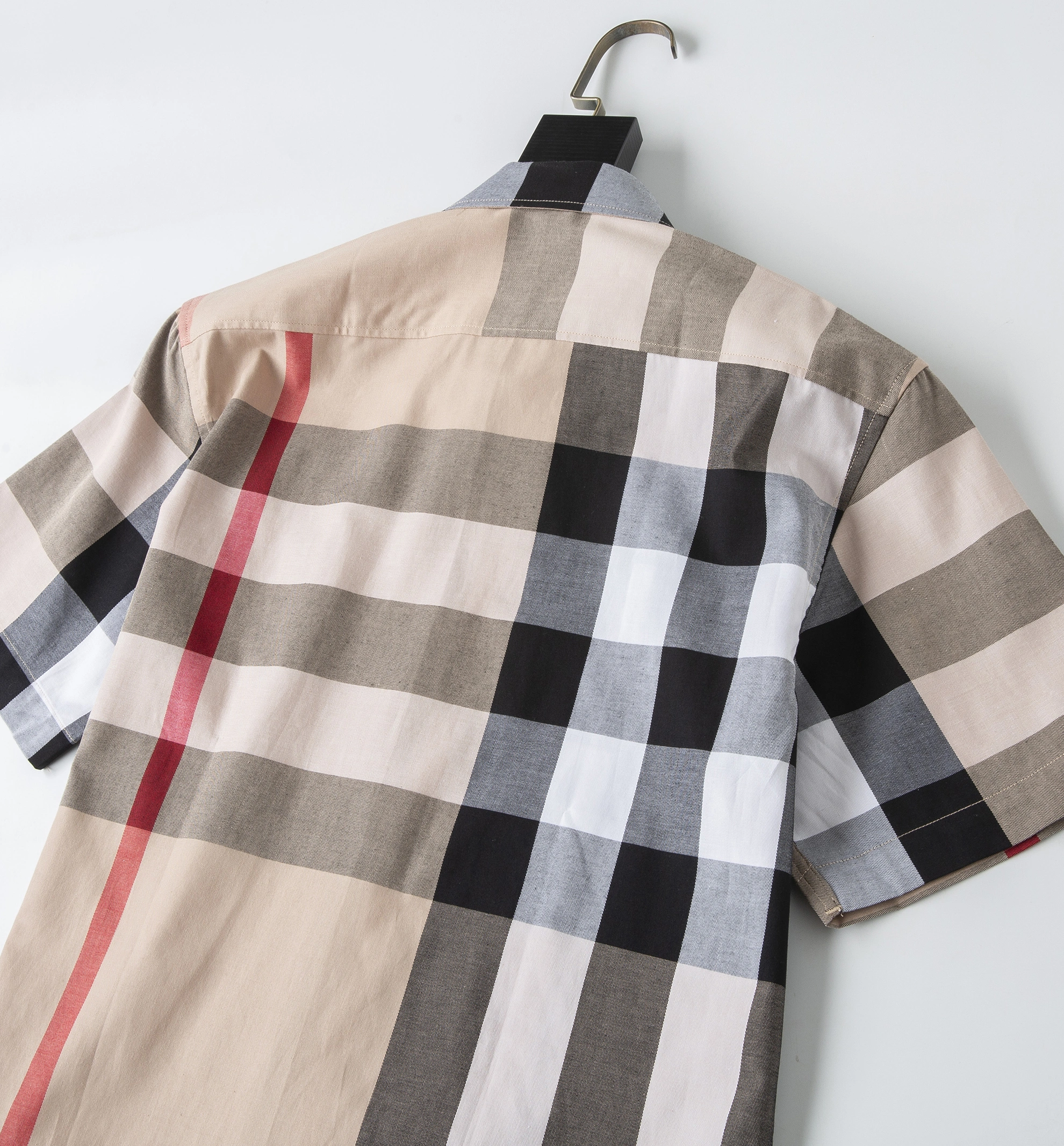 Trendsetting 7549 Burberry Shirts Short Sleeved For Men