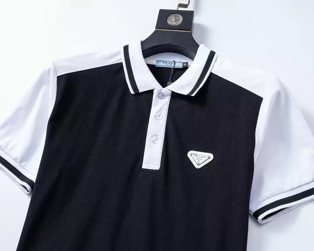 Trendsetting 7805 Prada T-Shirts Short Sleeved For Men