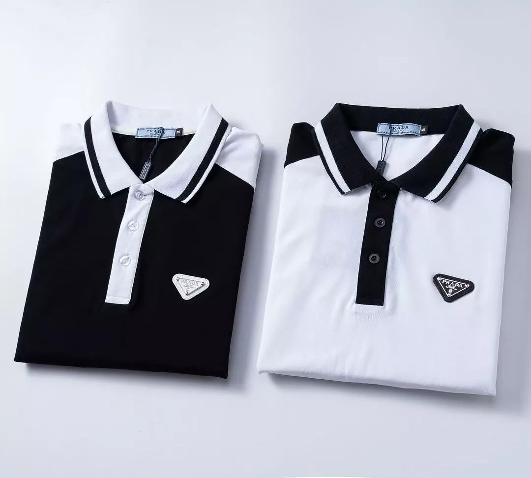 Trendsetting 7805 Prada T-Shirts Short Sleeved For Men