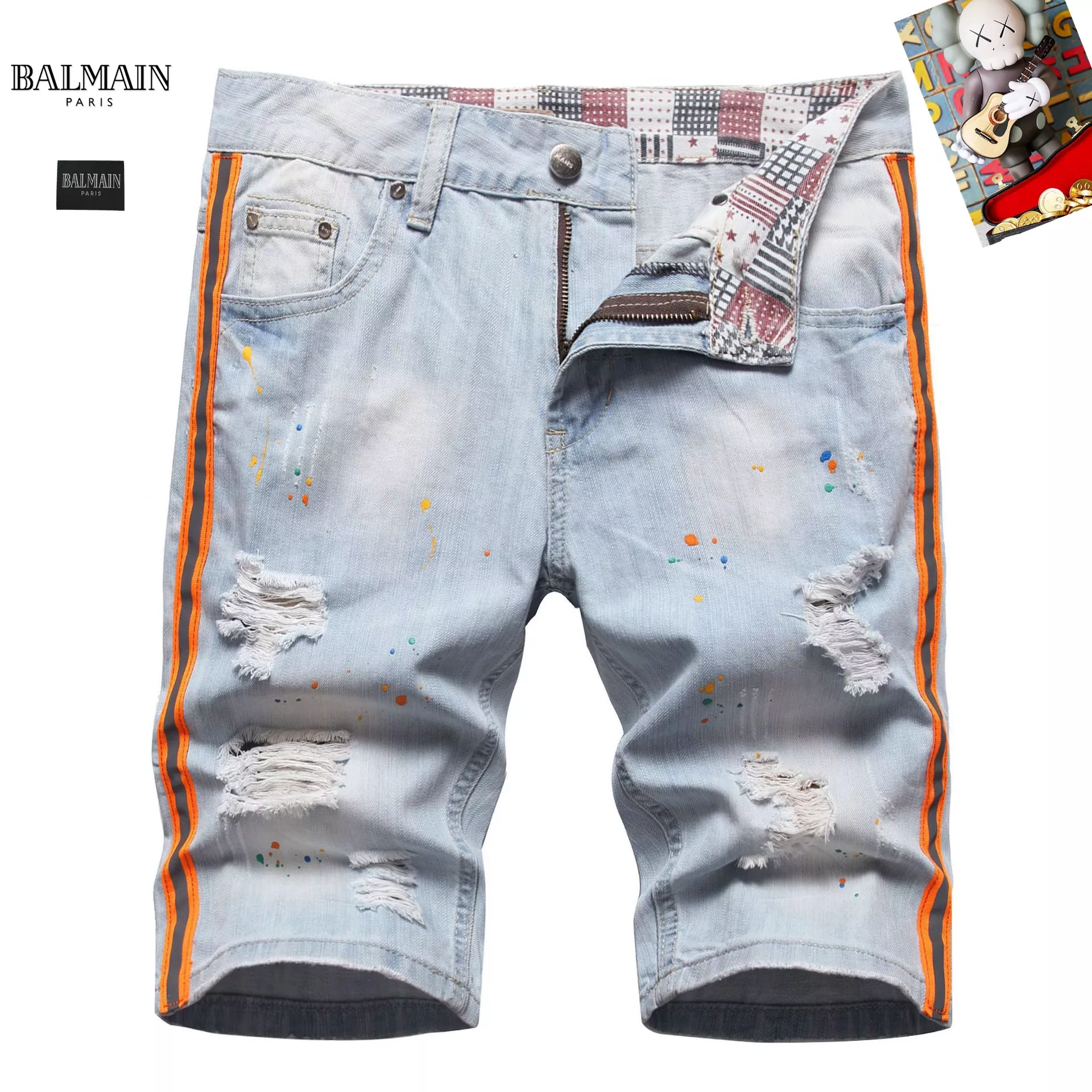 Trendsetting 7934 Balmain Jeans For Men