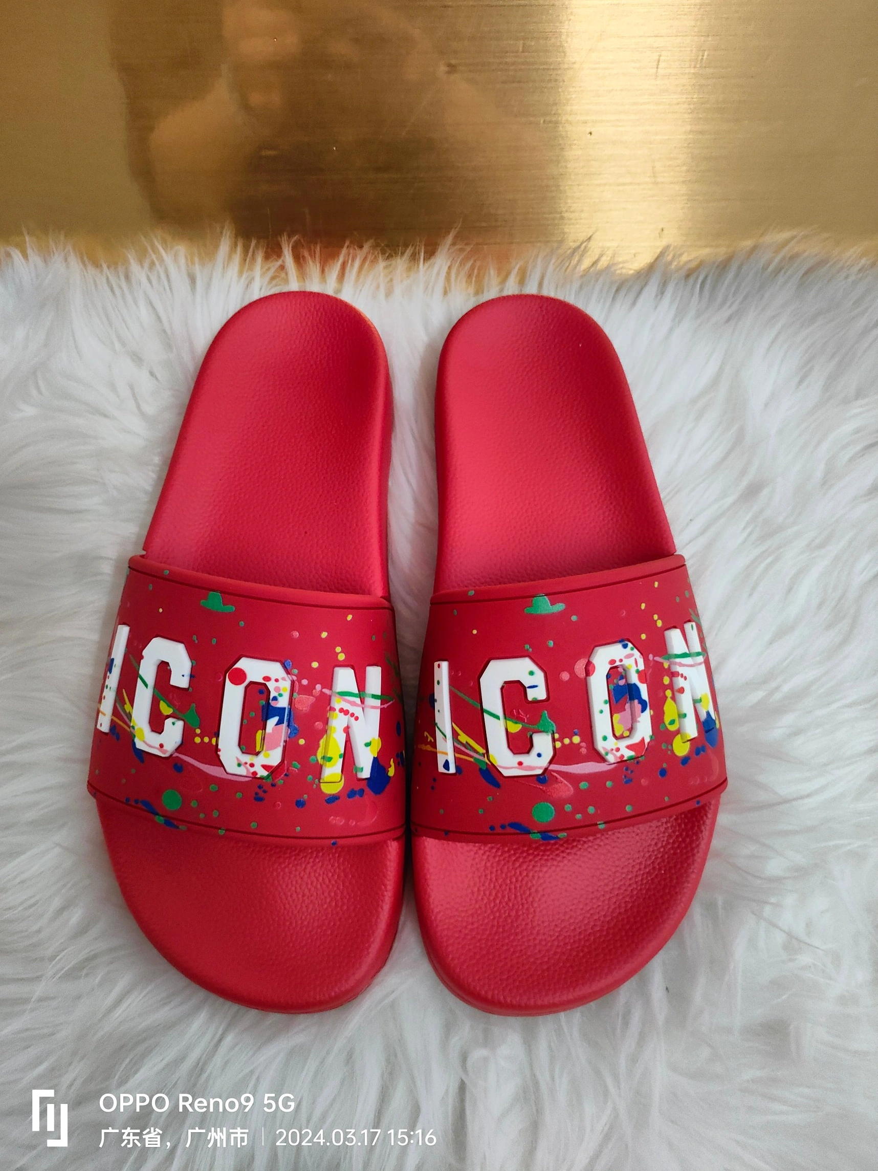 Trendsetting 7984 Dsquared Slippers For Men