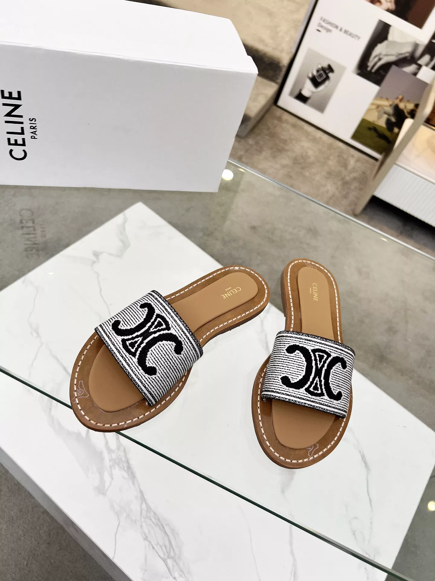 Trendsetting 8435 Celine Slippers For Women