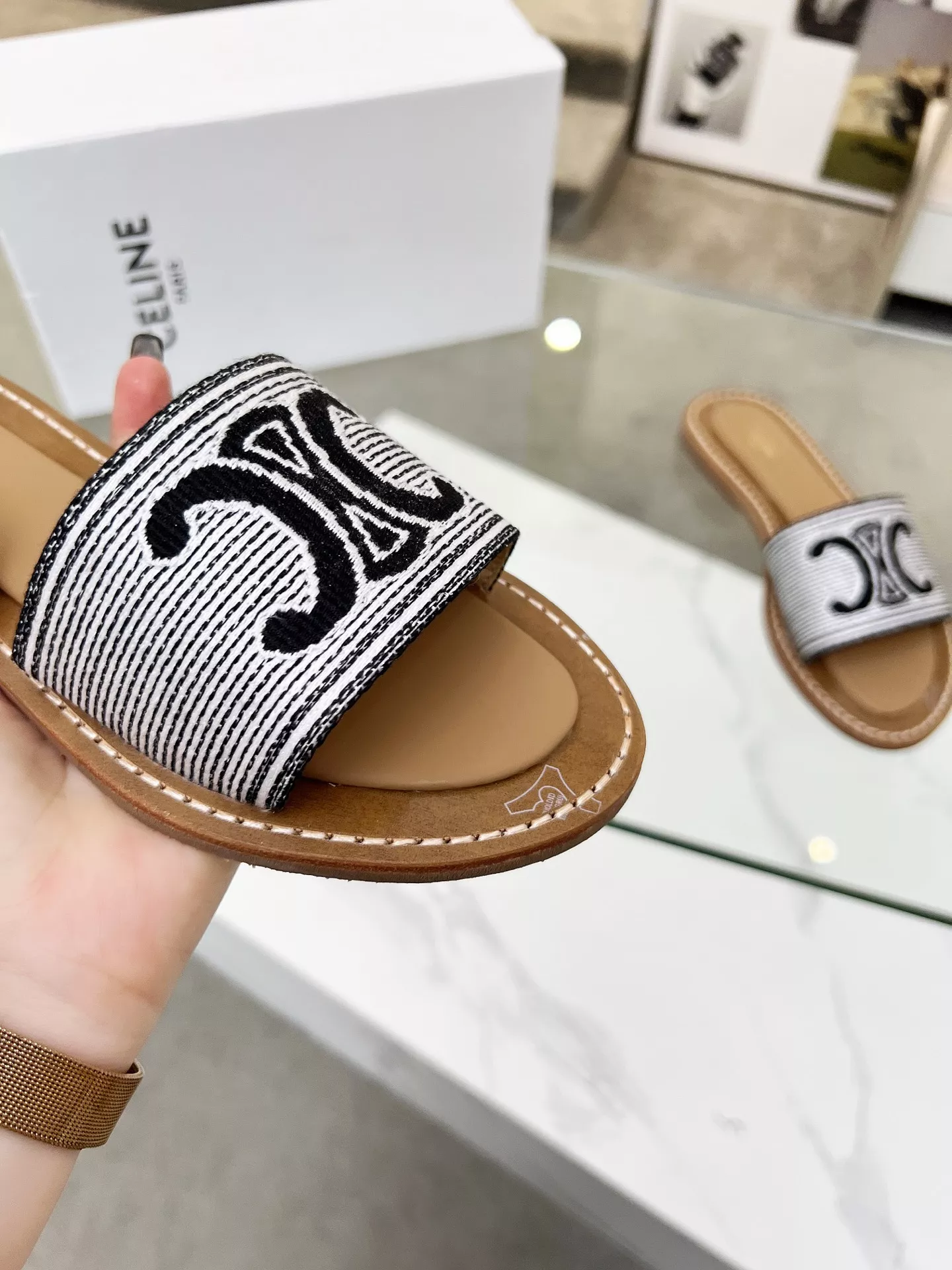 Trendsetting 8435 Celine Slippers For Women