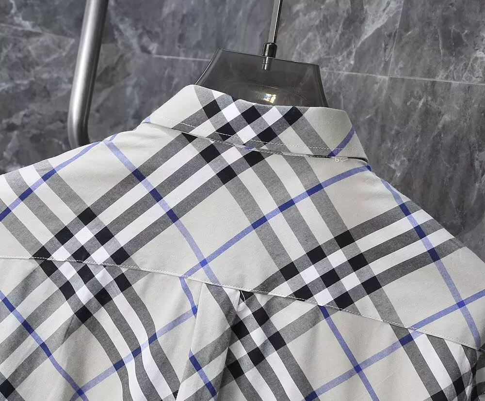 Trendsetting 8518 Burberry Shirts Short Sleeved For Men