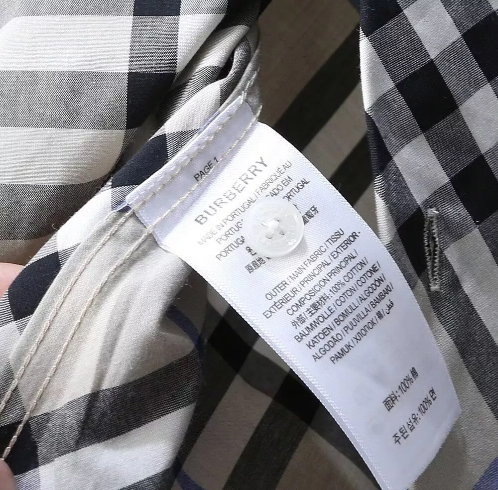 Trendsetting 8518 Burberry Shirts Short Sleeved For Men