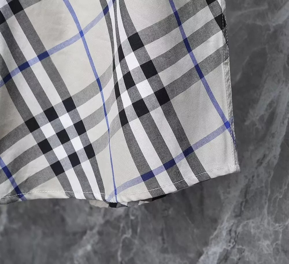 Trendsetting 8518 Burberry Shirts Short Sleeved For Men