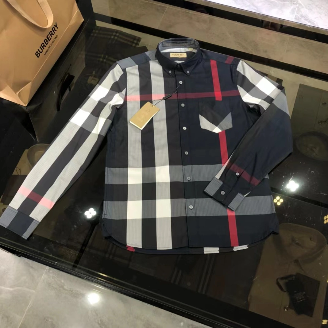 Trendsetting 8523 Burberry Shirts Long Sleeved For Men