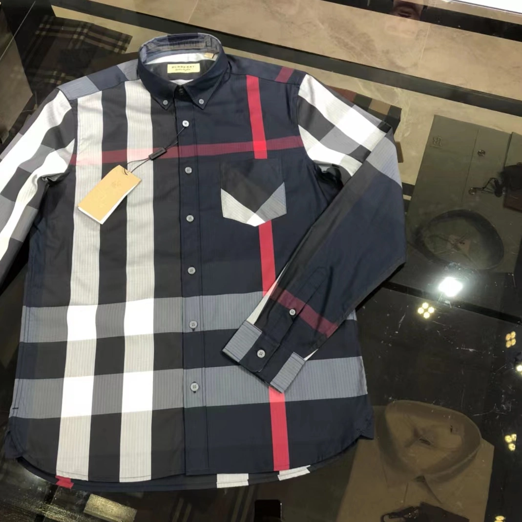 Trendsetting 8523 Burberry Shirts Long Sleeved For Men