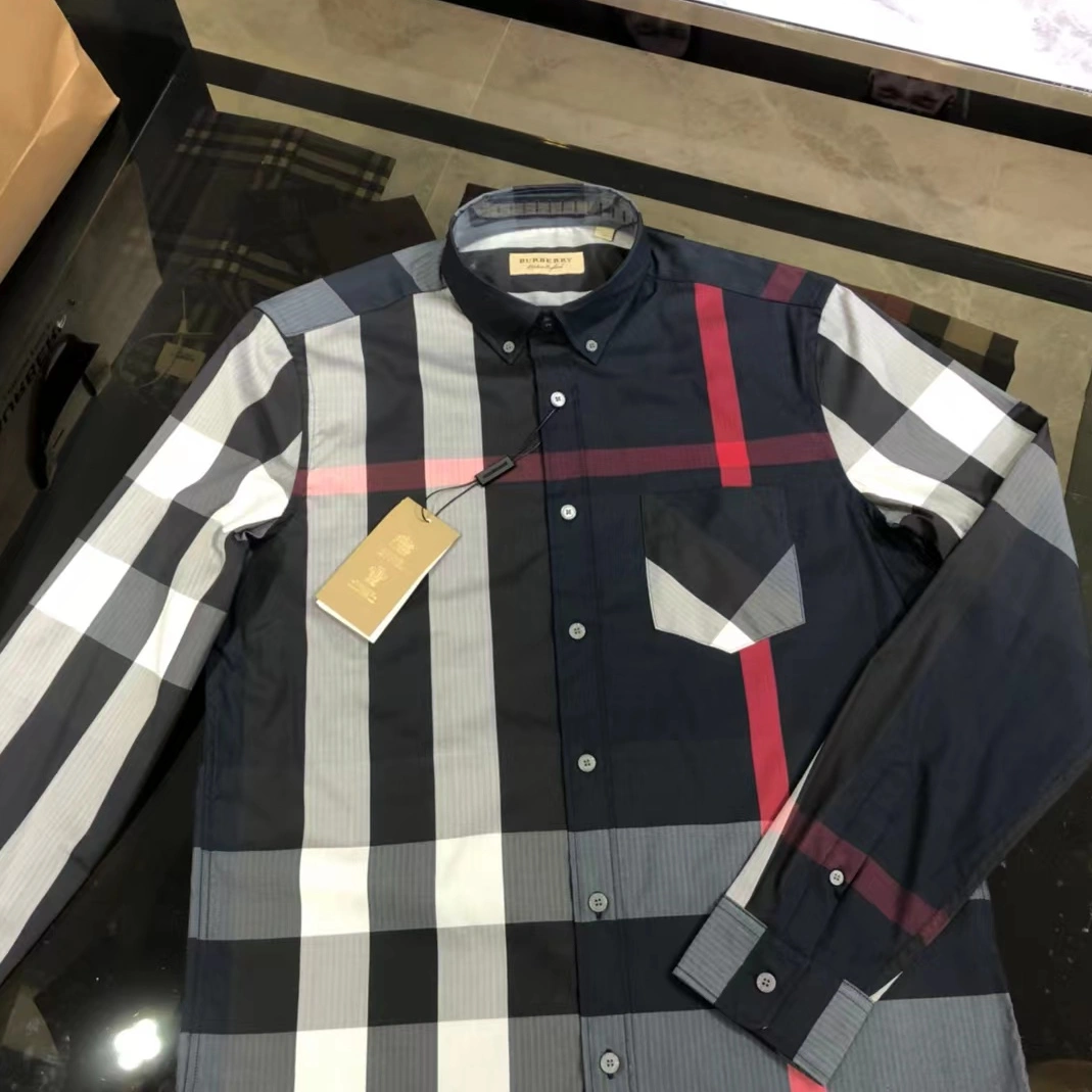 Trendsetting 8523 Burberry Shirts Long Sleeved For Men