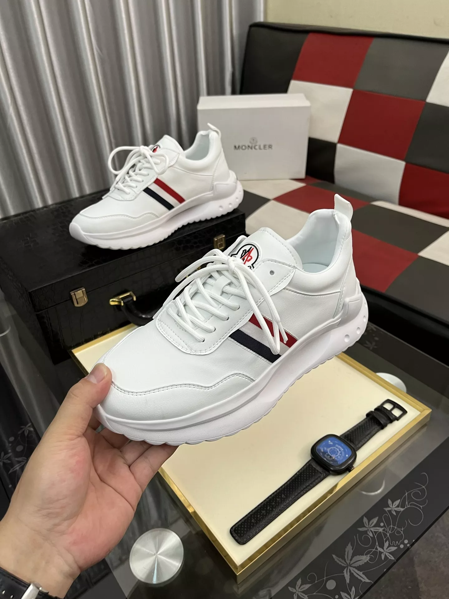 Trendsetting 8652 Moncler Casual Shoes For Men