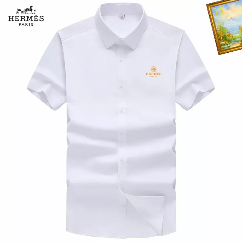 Trendsetting 8998 Hermes Shirts Short Sleeved For Men