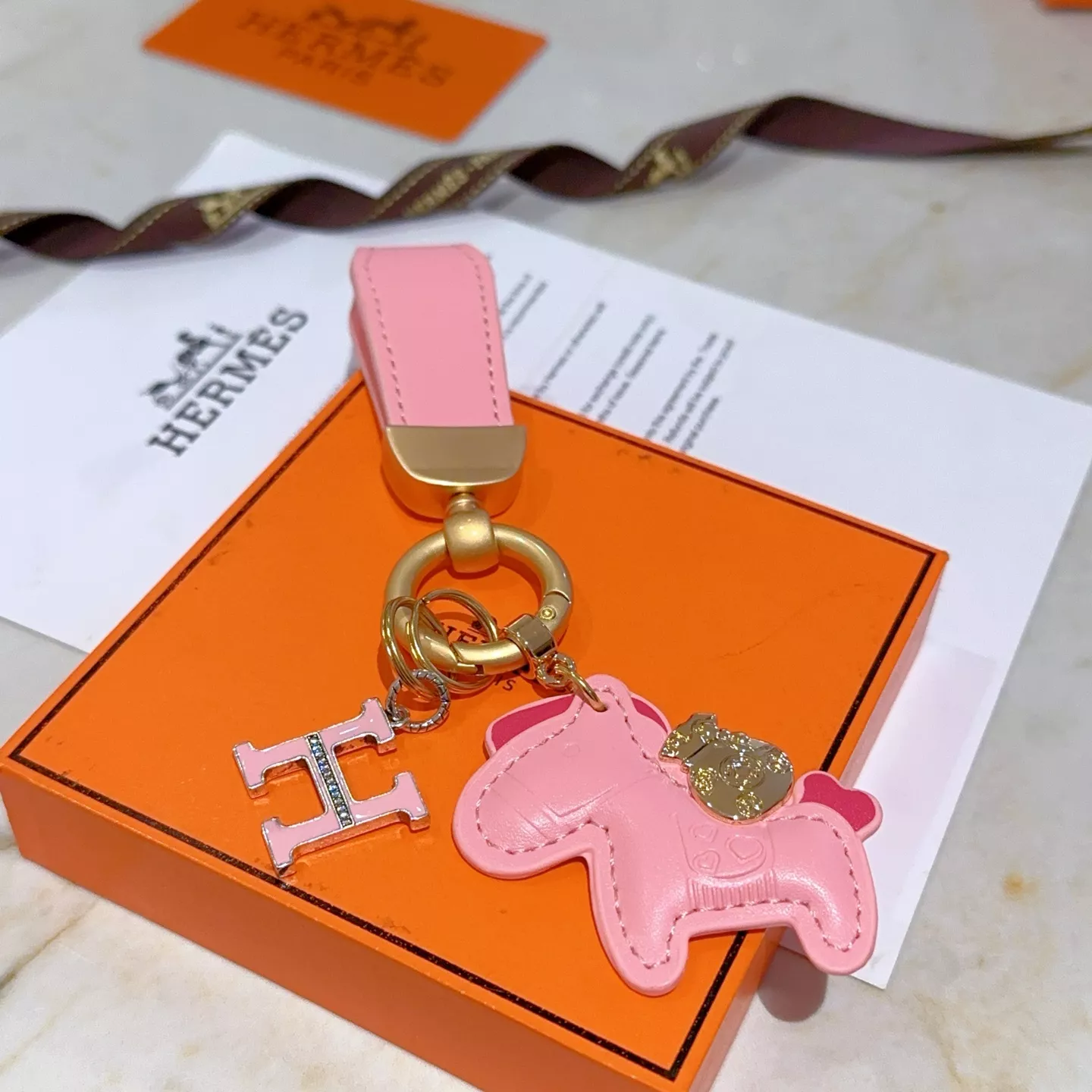 Trendsetting 9128 Hermes Key Holder And Bag Buckle