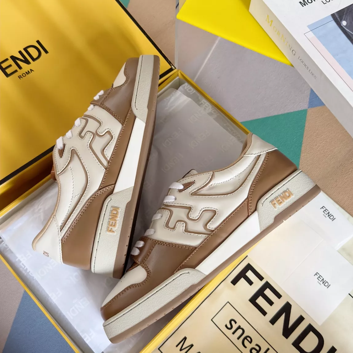 Trendsetting 9253 Fendi Casual Shoes For Men