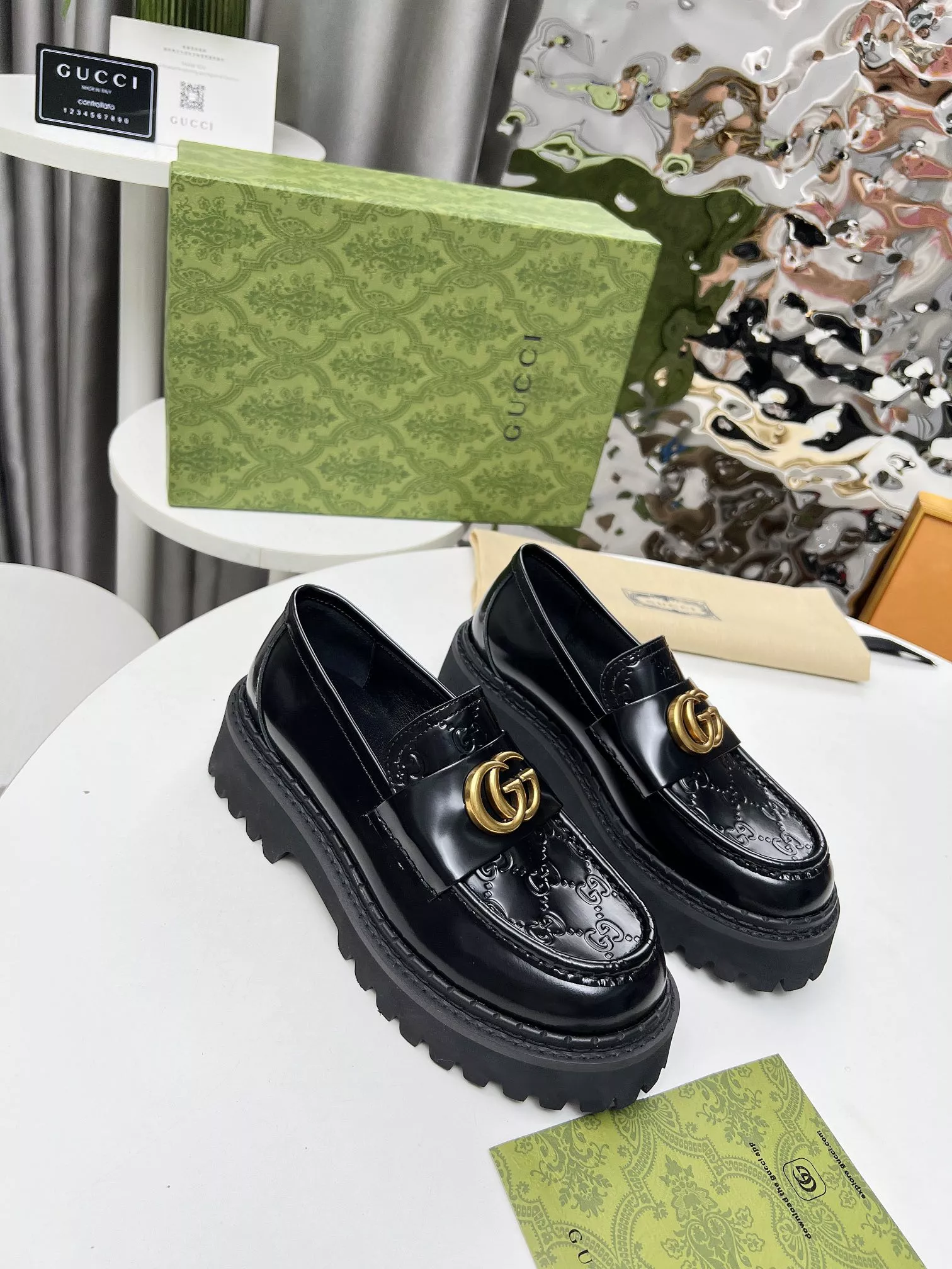 Trendsetting 9323 Gucci Oxfords Shoes For Women
