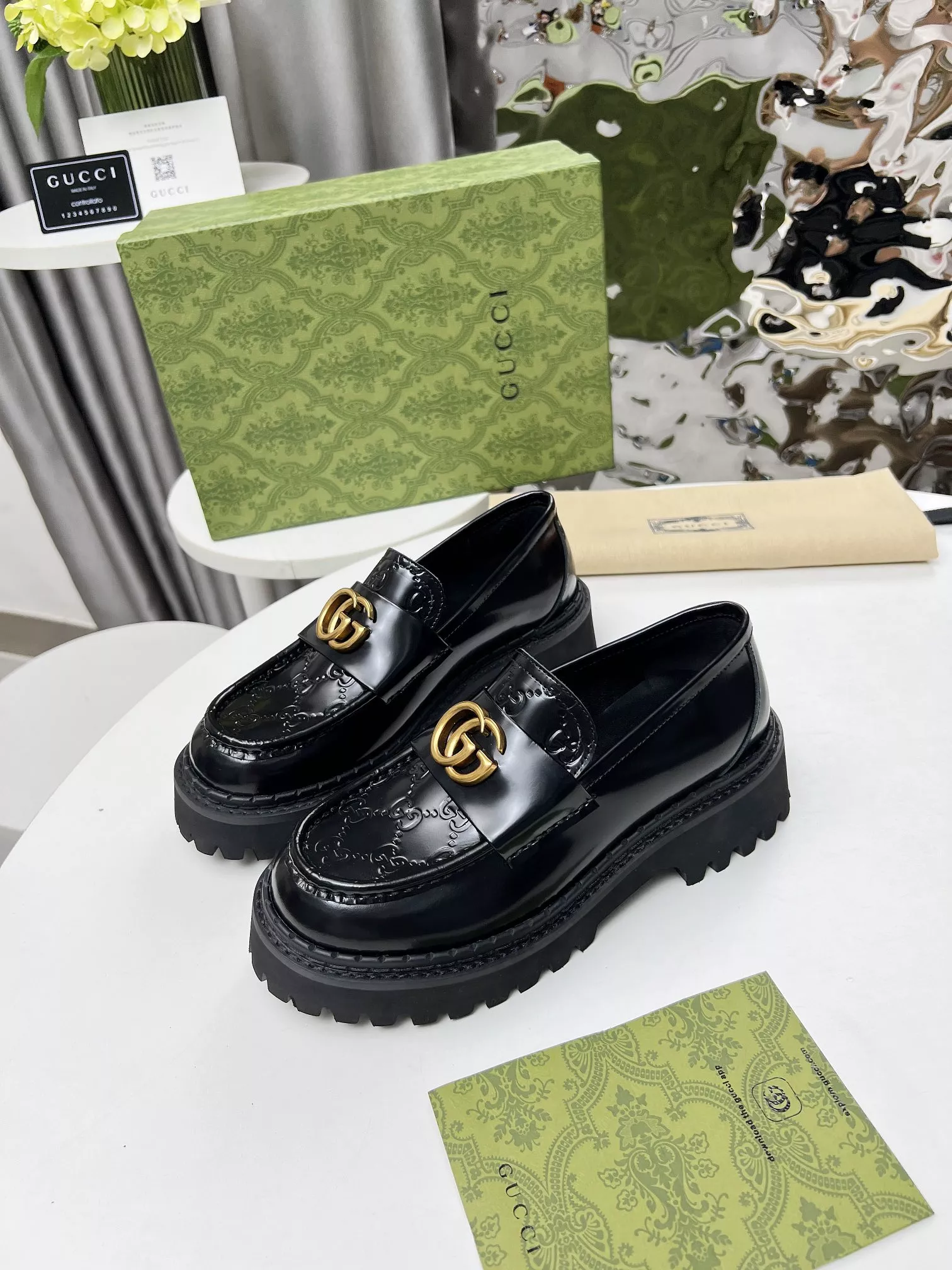 Trendsetting 9323 Gucci Oxfords Shoes For Women
