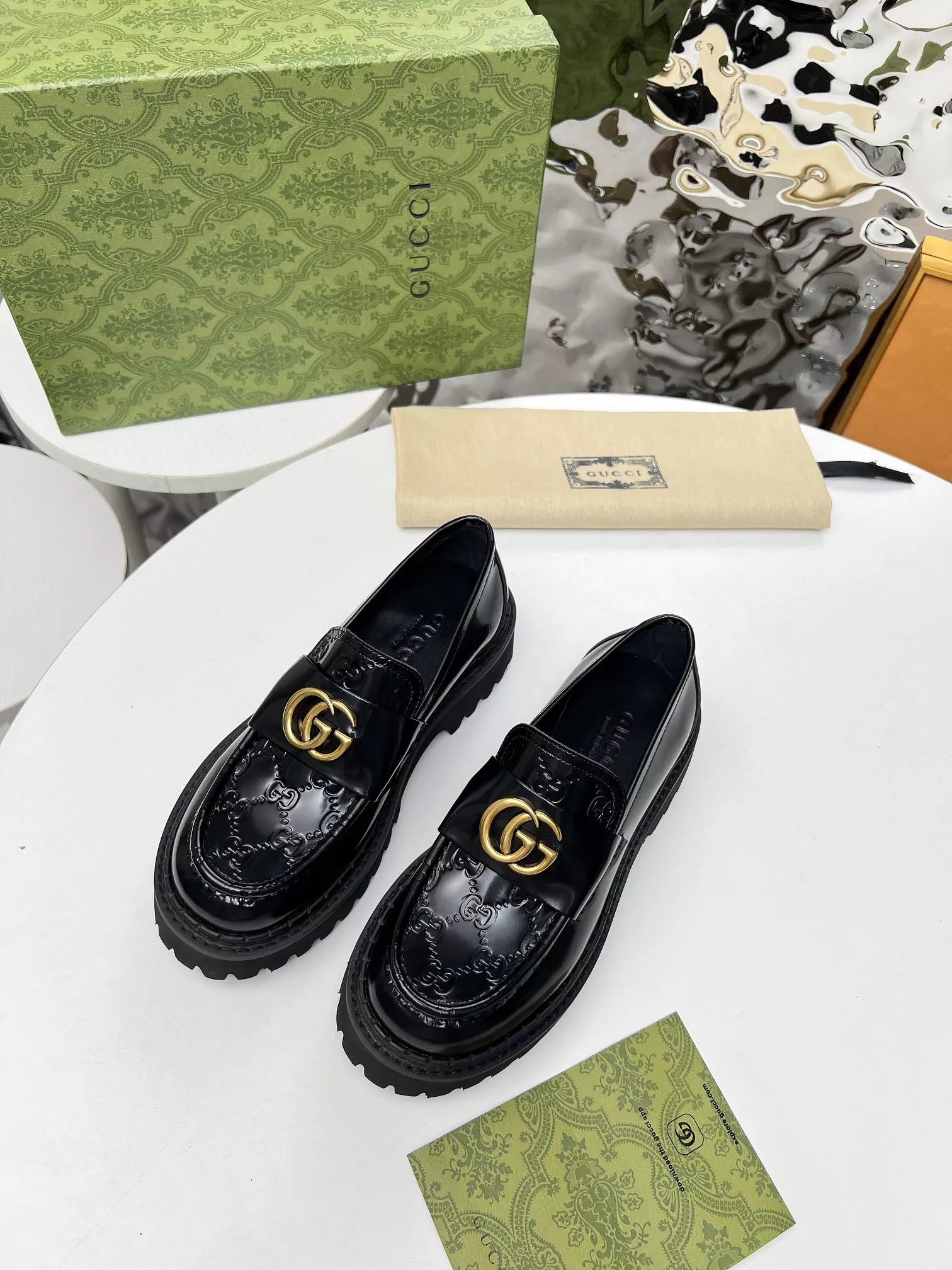 Trendsetting 9323 Gucci Oxfords Shoes For Women
