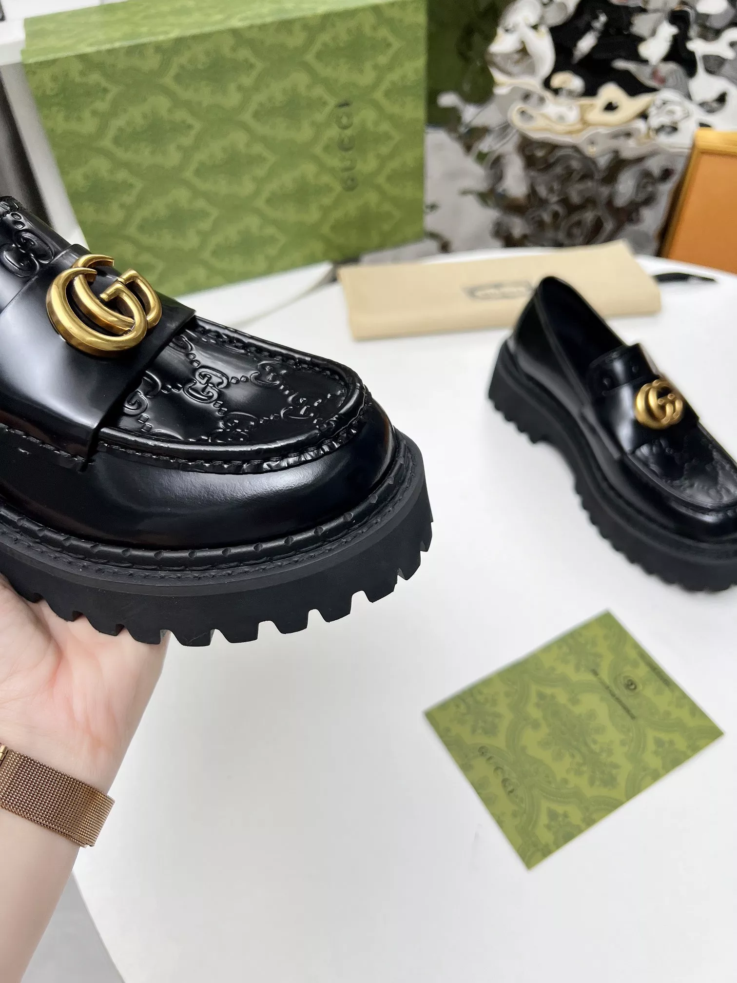 Trendsetting 9323 Gucci Oxfords Shoes For Women