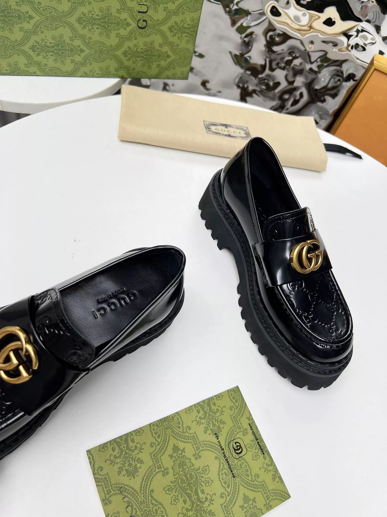 Trendsetting 9323 Gucci Oxfords Shoes For Women
