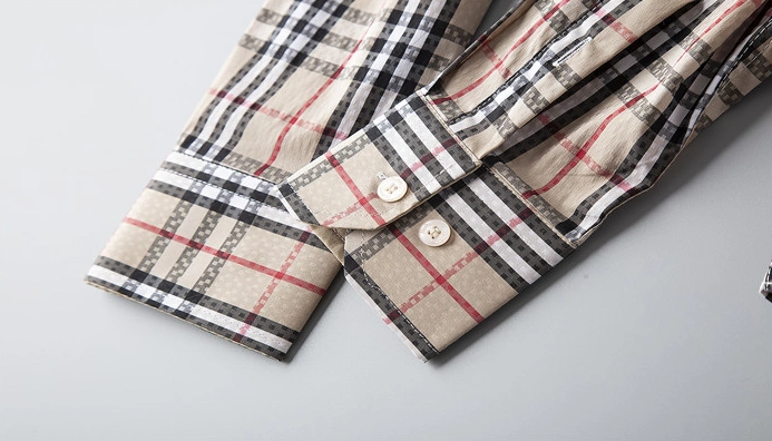 Trendsetting 9351 Burberry Shirts Long Sleeved For Men