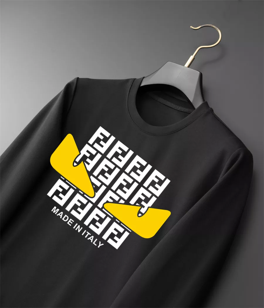Trendsetting 9526 Fendi Hoodies Long Sleeved For Men