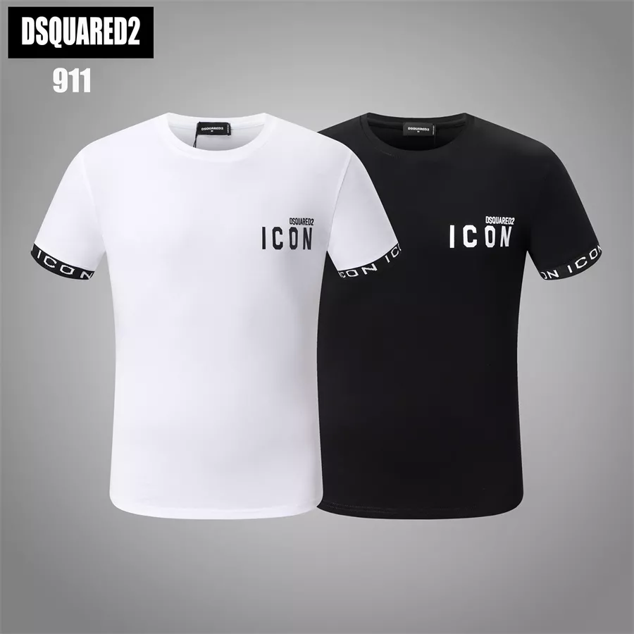 Trendsetting 9613 Dsquared T-Shirts Short Sleeved For Men