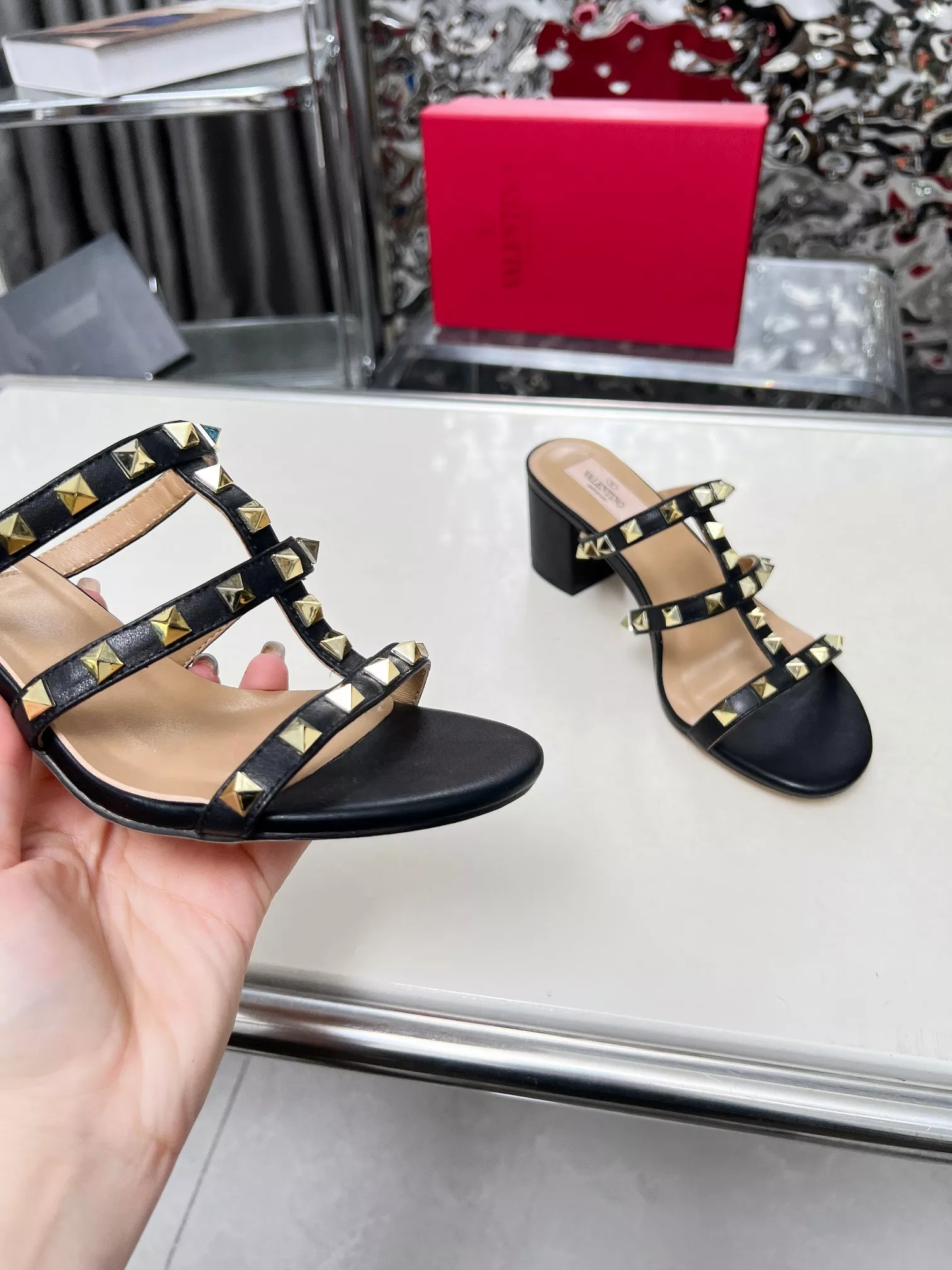 Trendsetting 9659 Valentino Sandal For Women