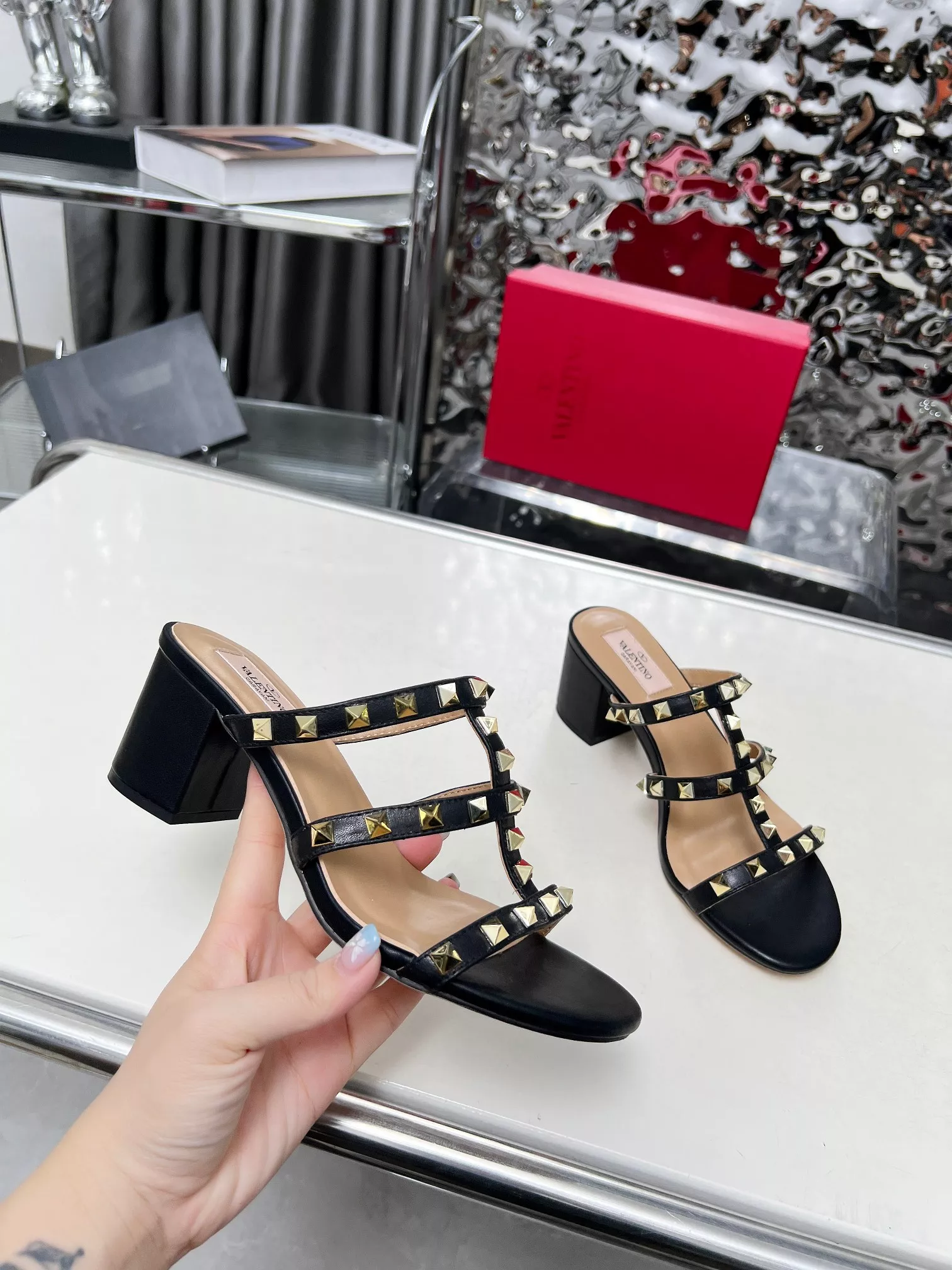 Trendsetting 9659 Valentino Sandal For Women