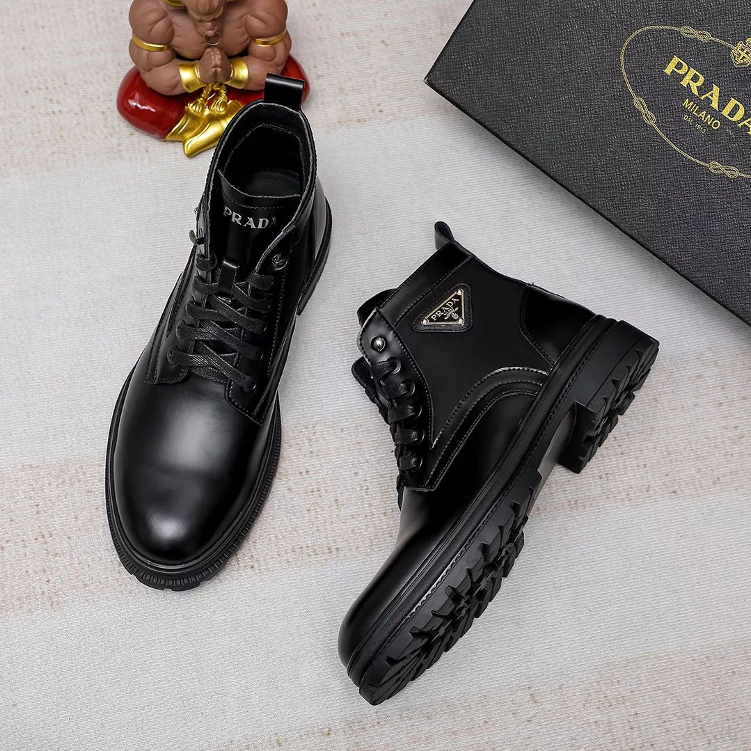 Trendsetting 9722 Prada Boots For Men