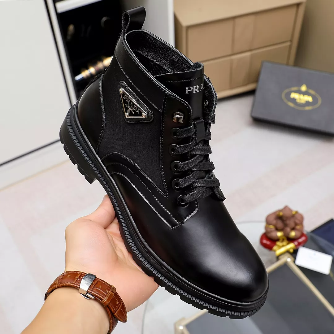 Trendsetting 9722 Prada Boots For Men