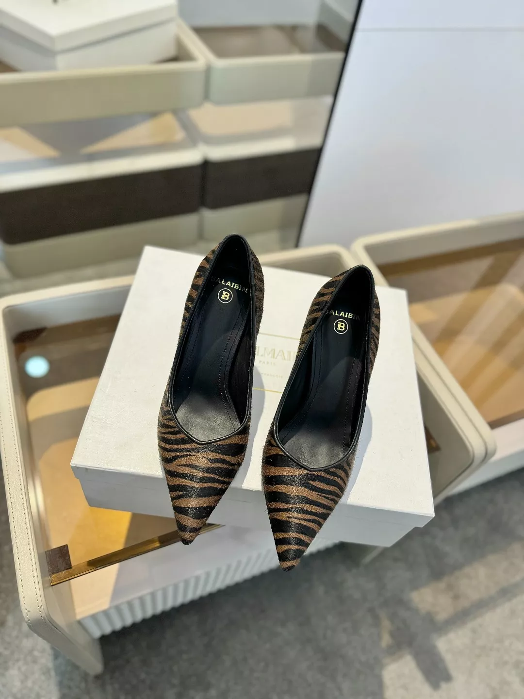 Trendsetting 9929 Balmain High-Heeled Shoes For Women