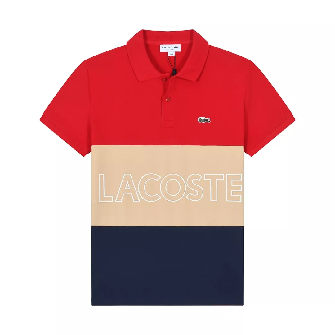 Trendy 1025 Lacoste T-Shirts Short Sleeved For Men