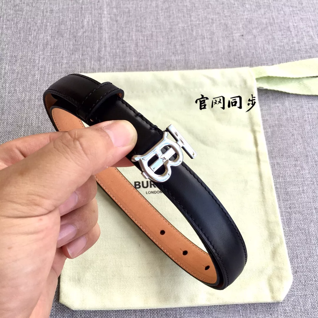 Trendy 158 Burberry AAA Quality Belts In 2.0cm For Women