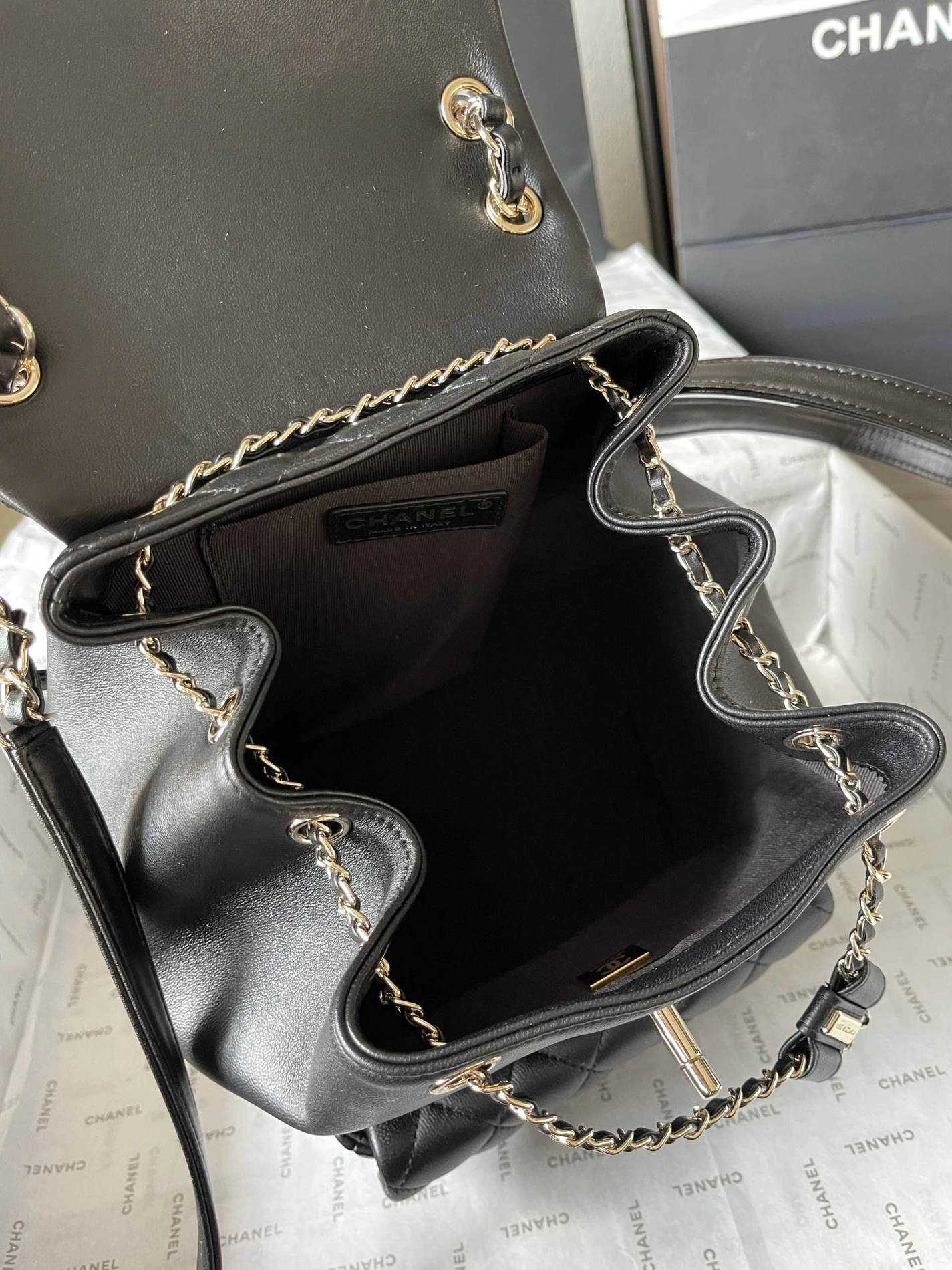 Trendy 1698 Chanel AAA Quality Backpacks For Women