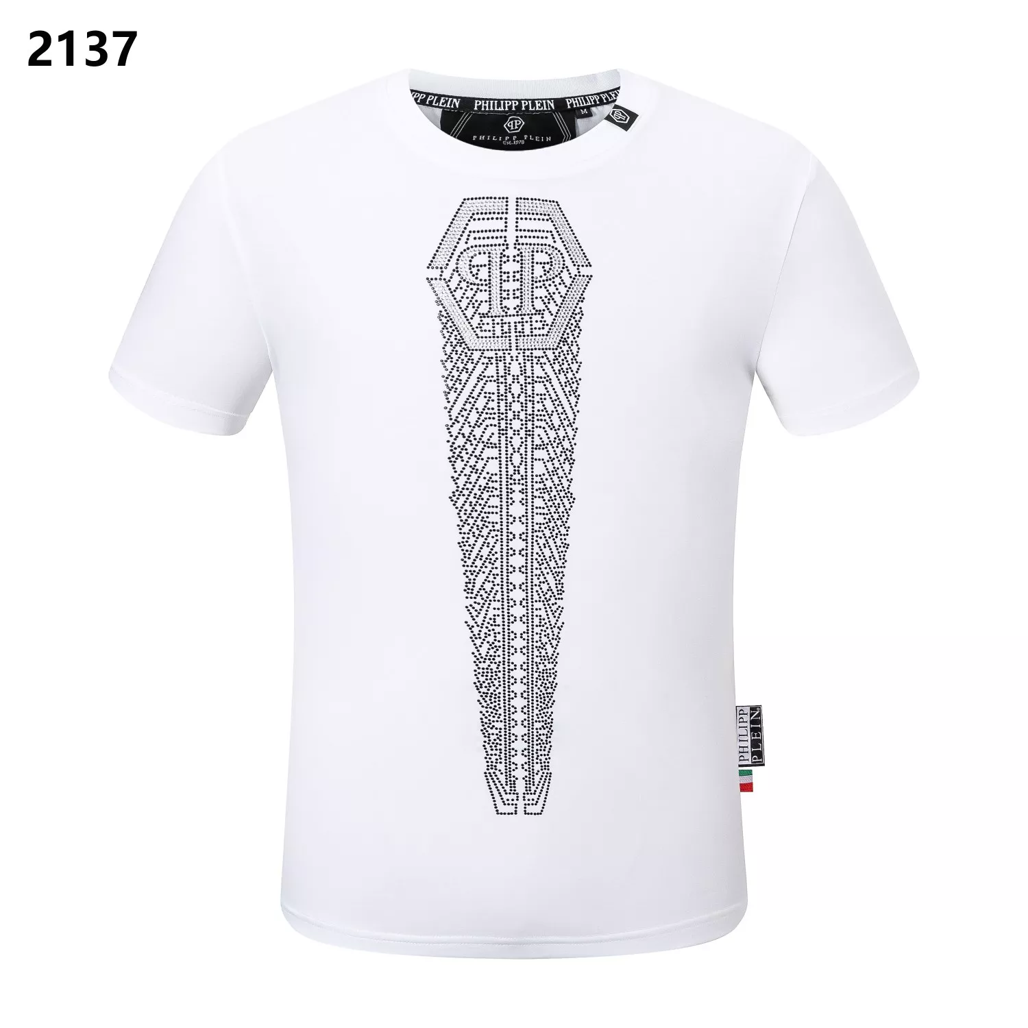 Trendy 1824 Philipp Plein PP T-Shirts Short Sleeved For Men