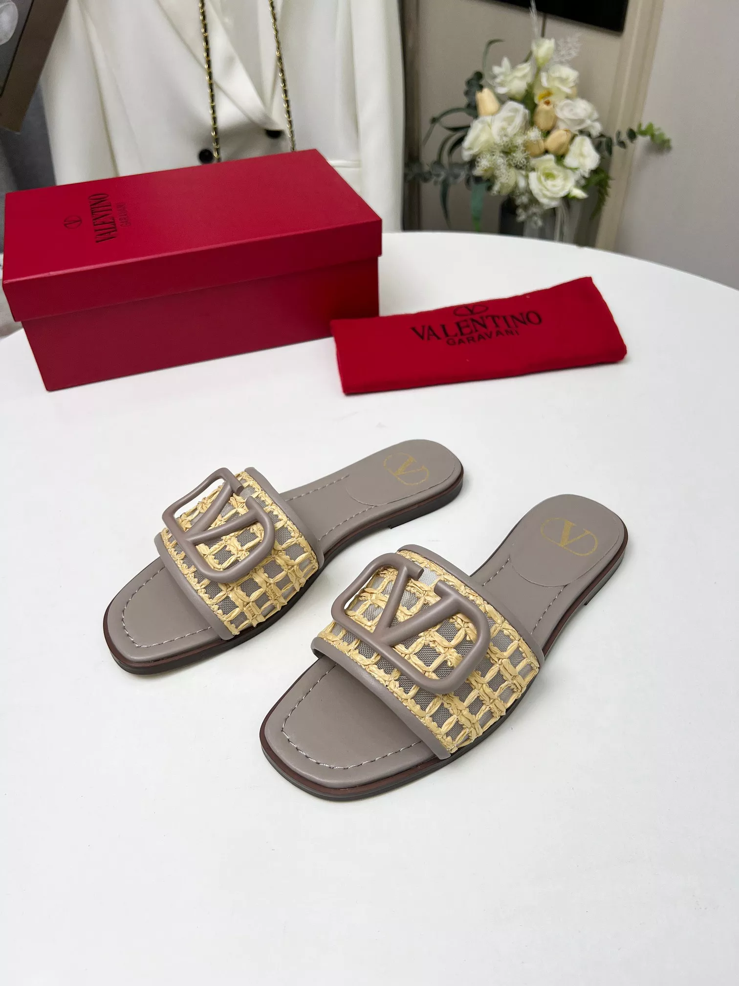 Trendy 1833 Valentino Slippers For Women
