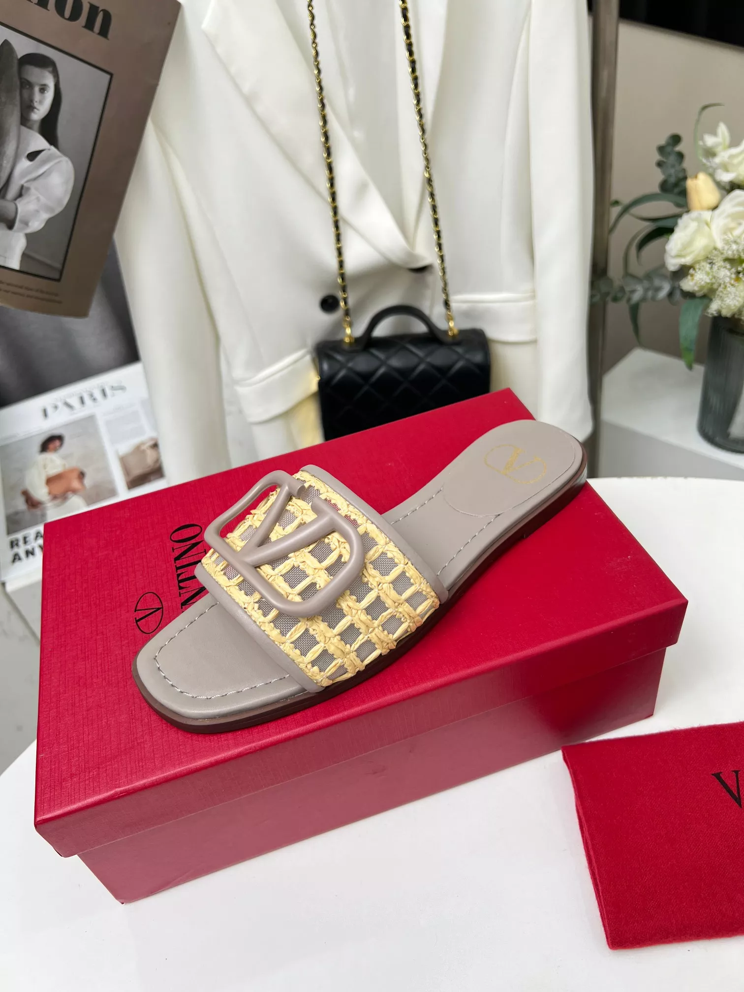 Trendy 1833 Valentino Slippers For Women