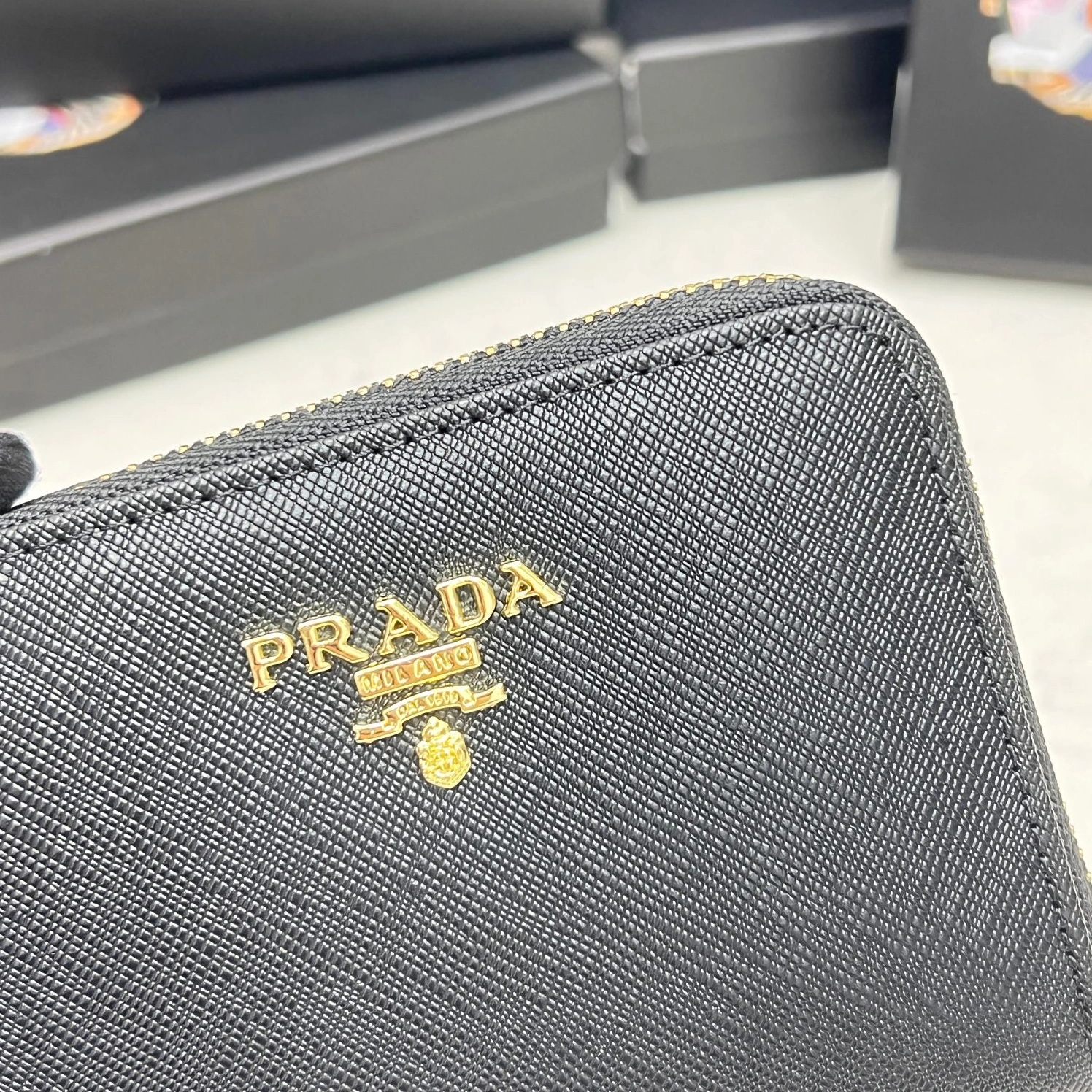 Trendy 1837 Prada AAA Quality Wallets For Women