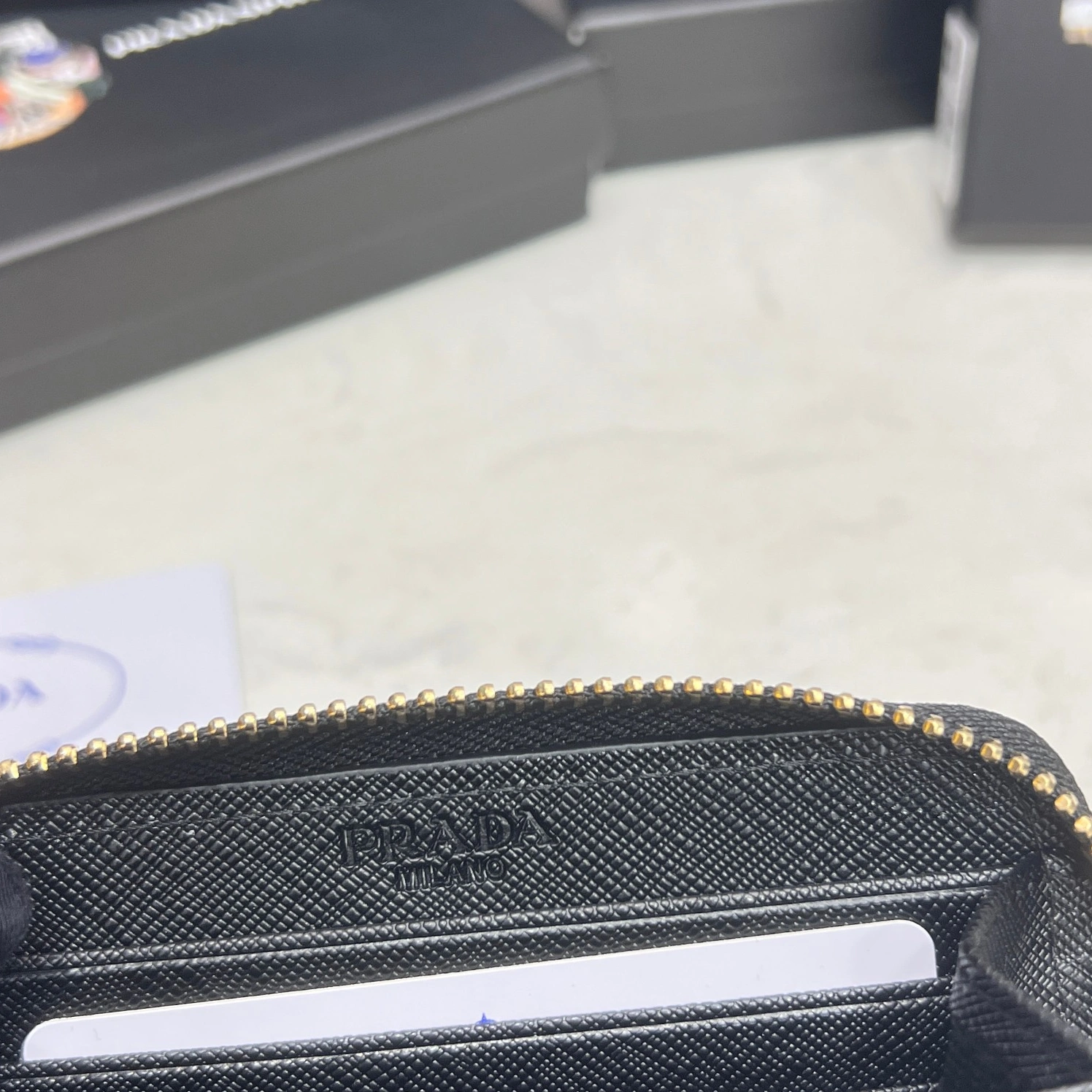 Trendy 1837 Prada AAA Quality Wallets For Women