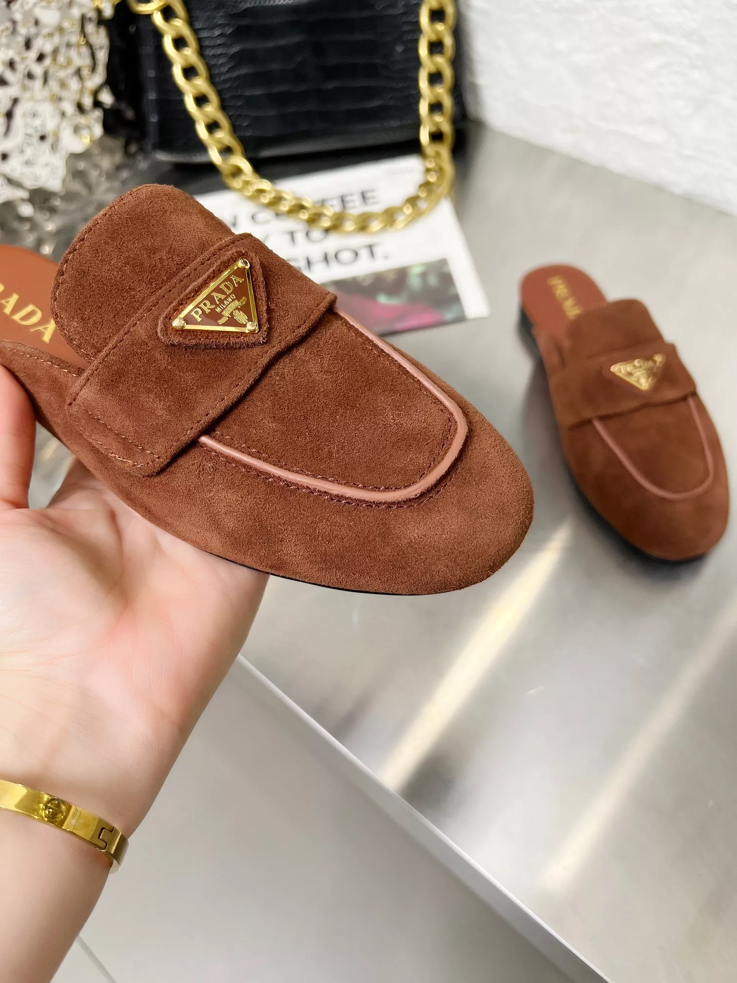 Trendy 1870 Prada Slippers For Women