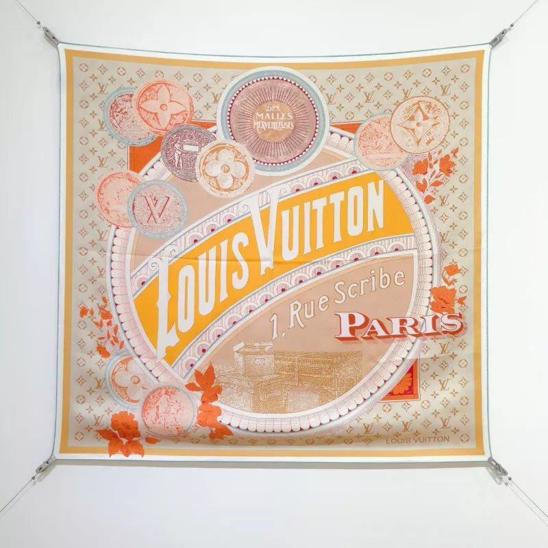 Trendy 1940 Louis Vuitton Silk Squares