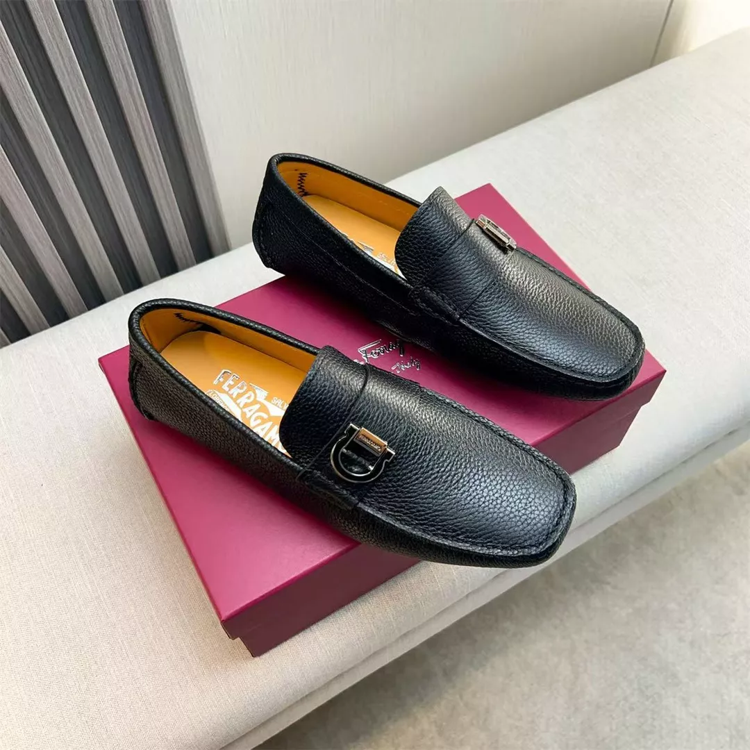 Trendy 2120 Salvatore Ferragamo Leather Shoes For Men