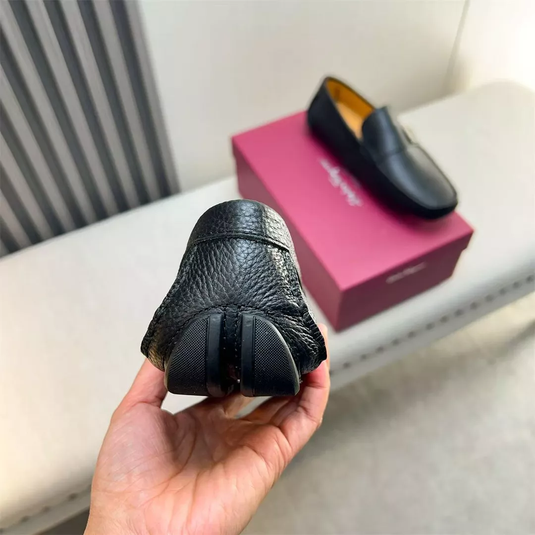 Trendy 2120 Salvatore Ferragamo Leather Shoes For Men
