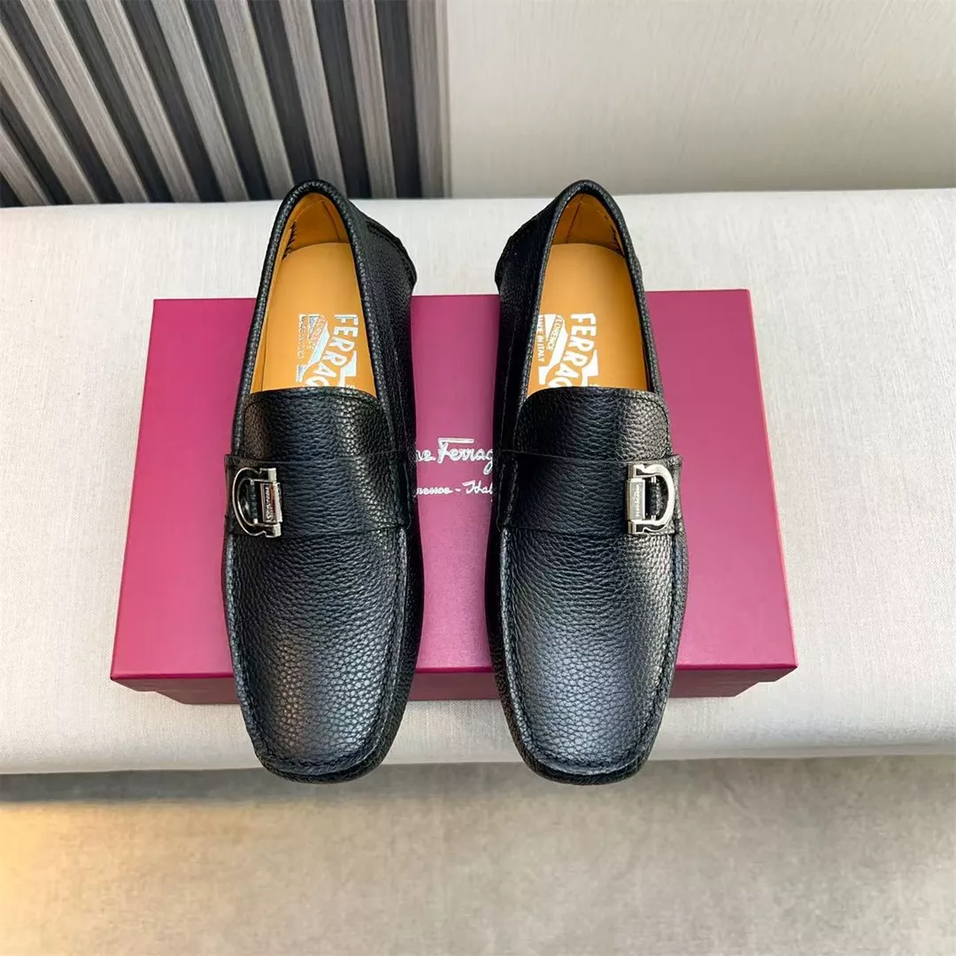 Trendy 2120 Salvatore Ferragamo Leather Shoes For Men