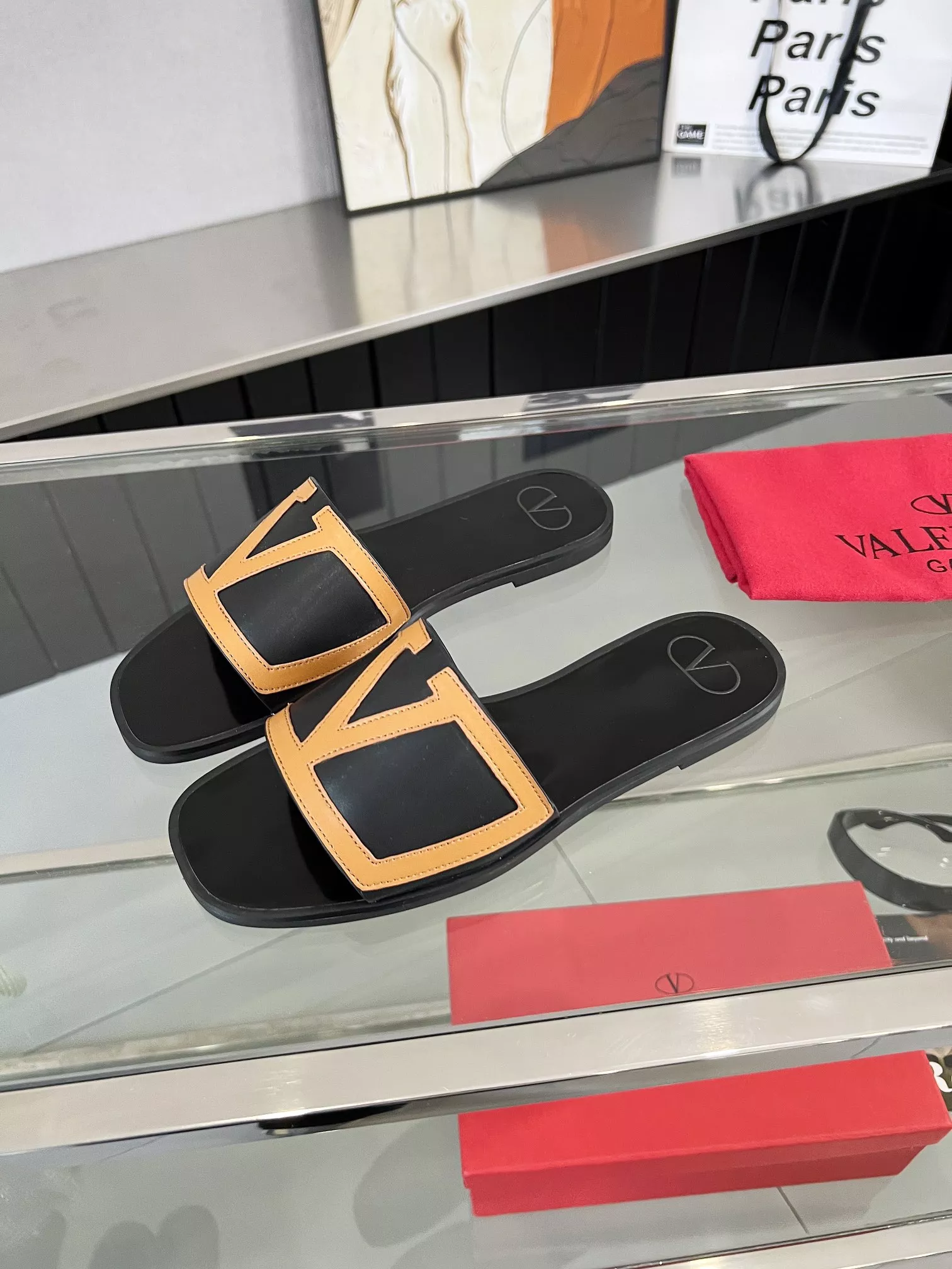 Trendy 2186 Valentino Slippers For Women