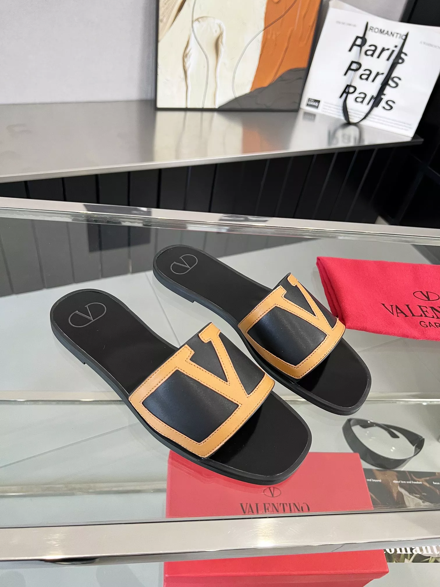 Trendy 2186 Valentino Slippers For Women