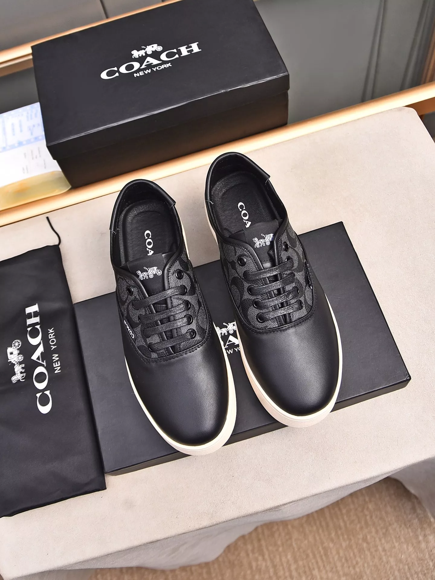 Trendy 2227 Coach Fashion Shoes For Men